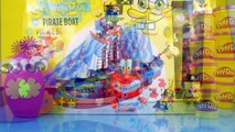 Spongebob Squarepants Pirate Ship Simba Toys Surprise Play Doh Egg By Disney Cars Toy Club