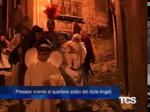 Presepe vivente al quartiere arabo del rione Angeli