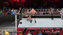 Repost WWE RAW 10-5-15 - Roman Reigns & Brock Lesnar vs Braun Strowman & Big