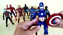 Superhero mavel toys, Spiderman, Iron man, Vision, Black panther, Falcon, Ant Man #SE4K