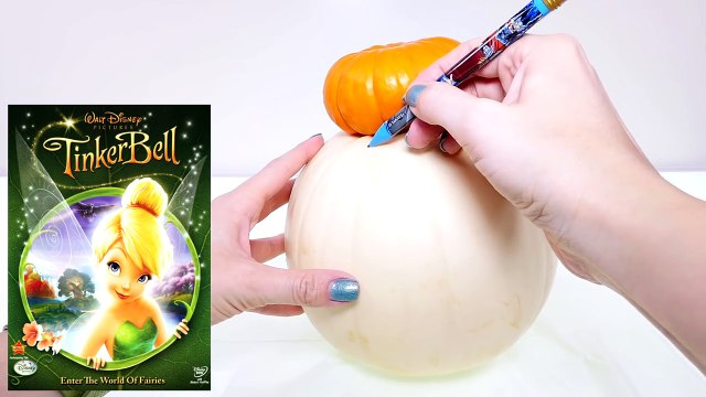 How To Make Disney TinkerBell from Pumpkins | Fun Fall DIY Kids Crafts with DCTC