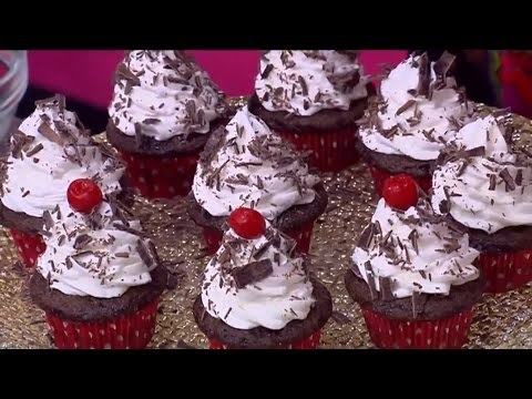 كب كيك بلاك فورست | غادة التلي