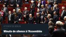 Minute de silence à l'Assemblée en hommage aux victimes de l'attentat de Berlin