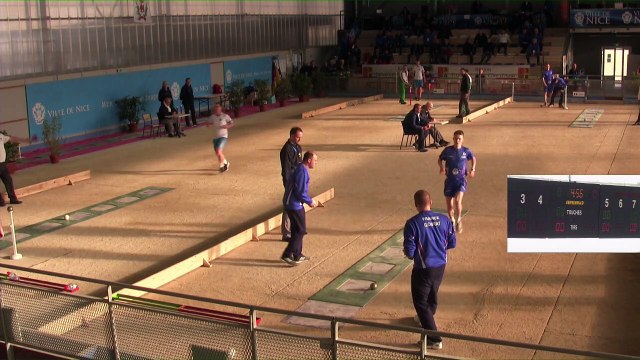 Qualifications tir rapide en double, Sport Boules, Euro Masculin, Nice 2016