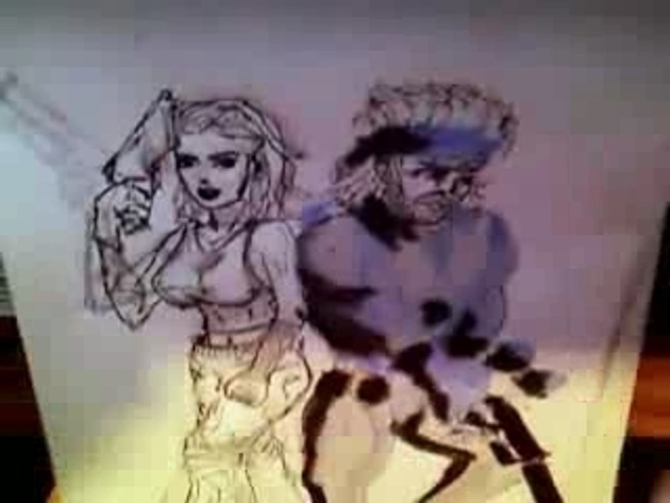 Solid Snake & Meryl Silverburgh