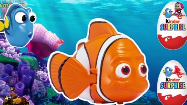 Nursery RhymesВ поисках Дори Киндер Сюрприз.Finding Dory Kinder Surprise Eggs