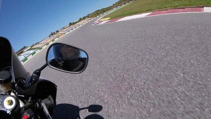 Superbike fall - Track day Algarve