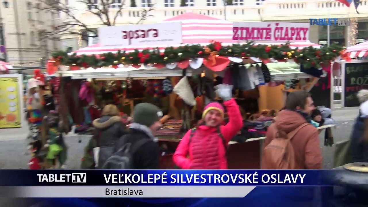 Silvestrovské oslavy budú v Bratislave na Hviezdoslavovom námestí