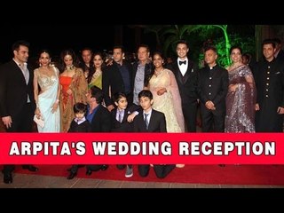 Stars Came Down For Arpita Khan's Grand Wedding Reception