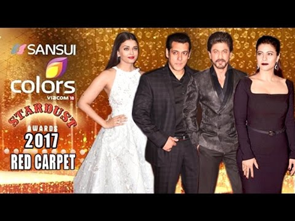 Sansui Colors Stardust Awards 2017 Red Carpet Full Show HD - Shahrukh Kajol Salman Aishwarya