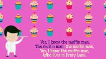 Do you know the Muffin Man? ♫ Kids Songs Nursery Rhymes - Song with Lyrics Sing-Along