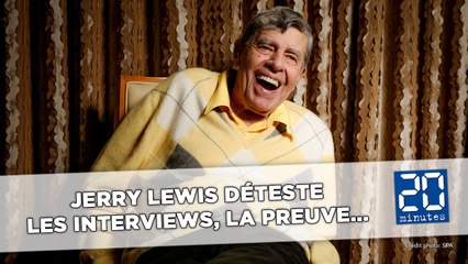 Jerry Lewis déteste les interviews, la preuve...
