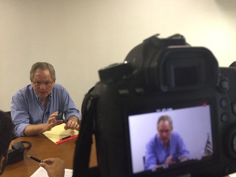 CEP faz balanço no comando do Botafogo e fala sobre estádio Nilton Santos e CT