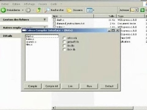Kit départ programmation ColecoVision