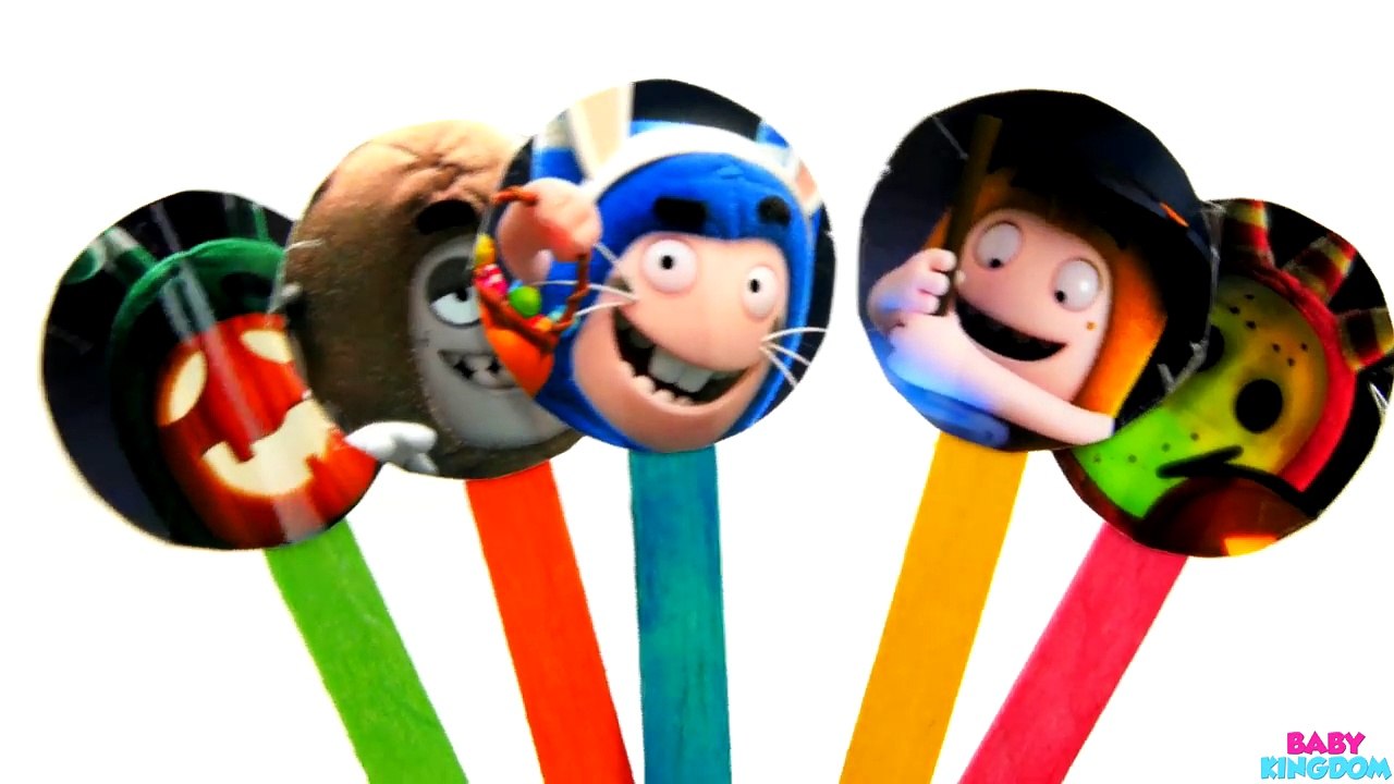 Oddbods Halloween Learn Colors Finger Family Song Nursery Rhyme For Kids