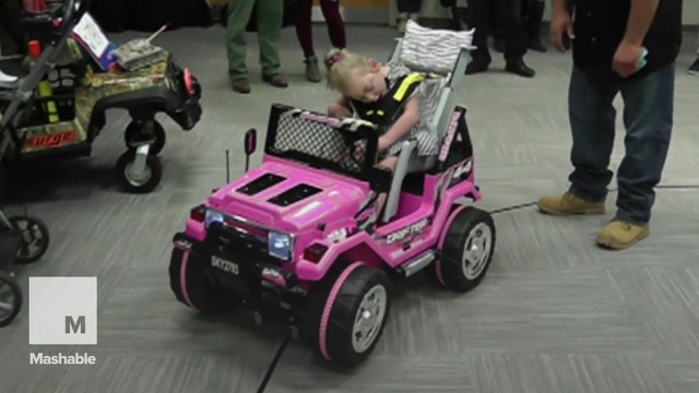 Engineering students build custom toys for children with disabilities