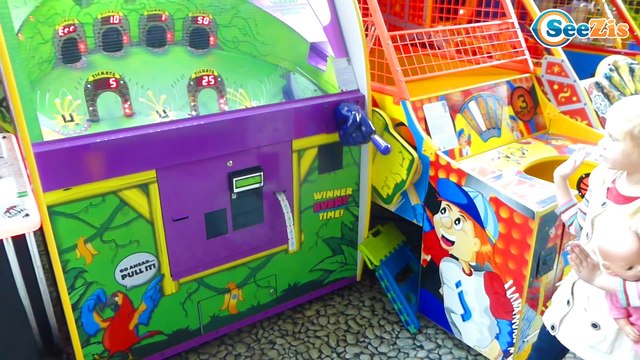 ✔ Кукла Беби Борн и Девочка Маша прогулка на Аттракционы. Doll Baby Born with Masha. Funny time. ✔