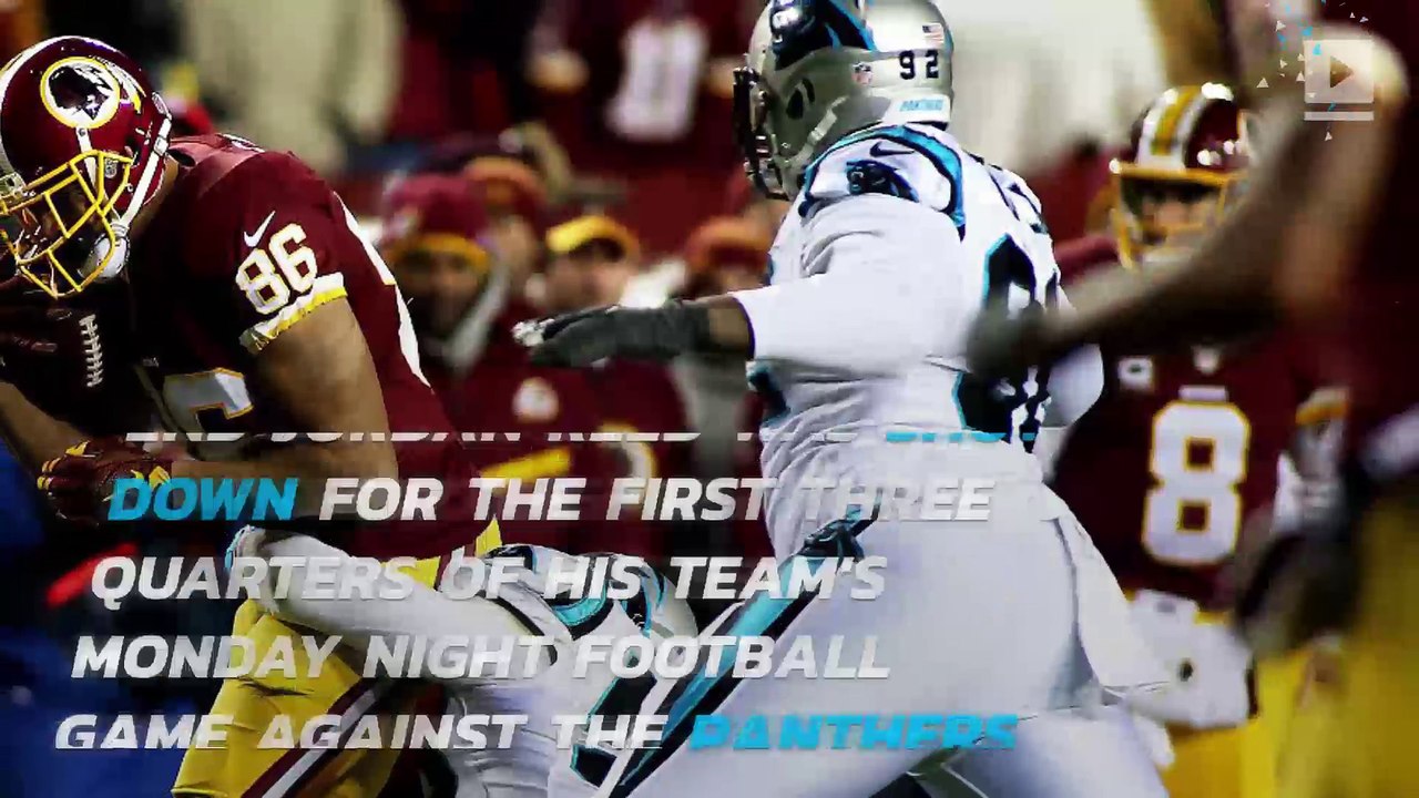 Redskins' Jordan Reed ejected for throwing punch against Panthers