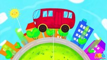 Wheels On The Bus | Wheels On The Bus Go Round And Round | Nursery Rhyme Song for Children