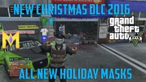 GTA 5 Online DLC - NEW Holiday Masks NEW 