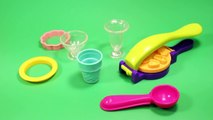 Play Doh Scoops n Treats DIY Ice Cream Cones, Sundaes, Playdough Sweets Confections