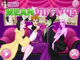 Disney Mean Villains Bffs Maleficent, Ursula, Cruella and Evil Queen Makeover Game For Kids!