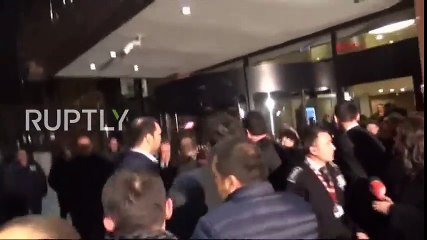 Turkey_ Wife of assasinated Russian ambassador leaves hospital weeping