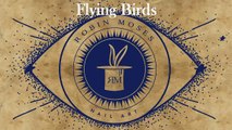 DIY Flying Black Bird Nails | Birds Nail Art Design Tutorial