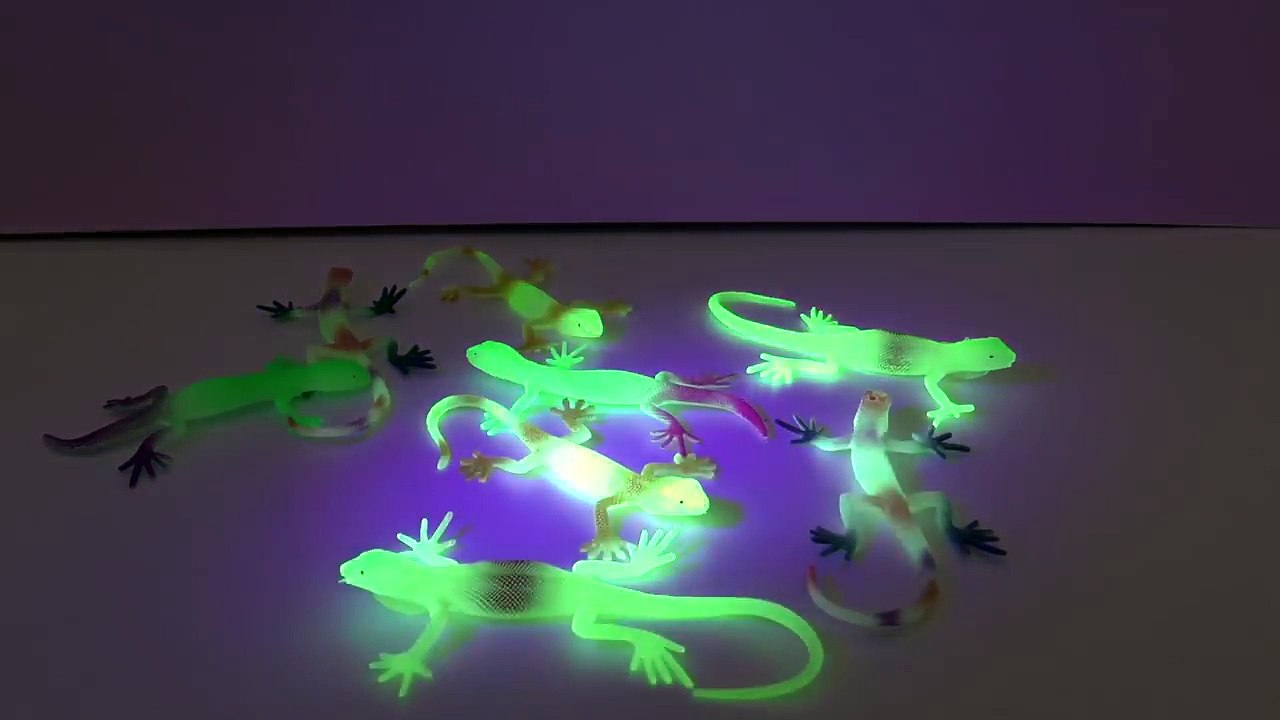 Super lézards lumineux pour farces et attrapes et pour jouer | Des lézards qui réagissent très bien