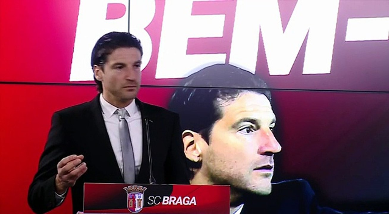 Jorge Simão e o seu objectivo no Braga