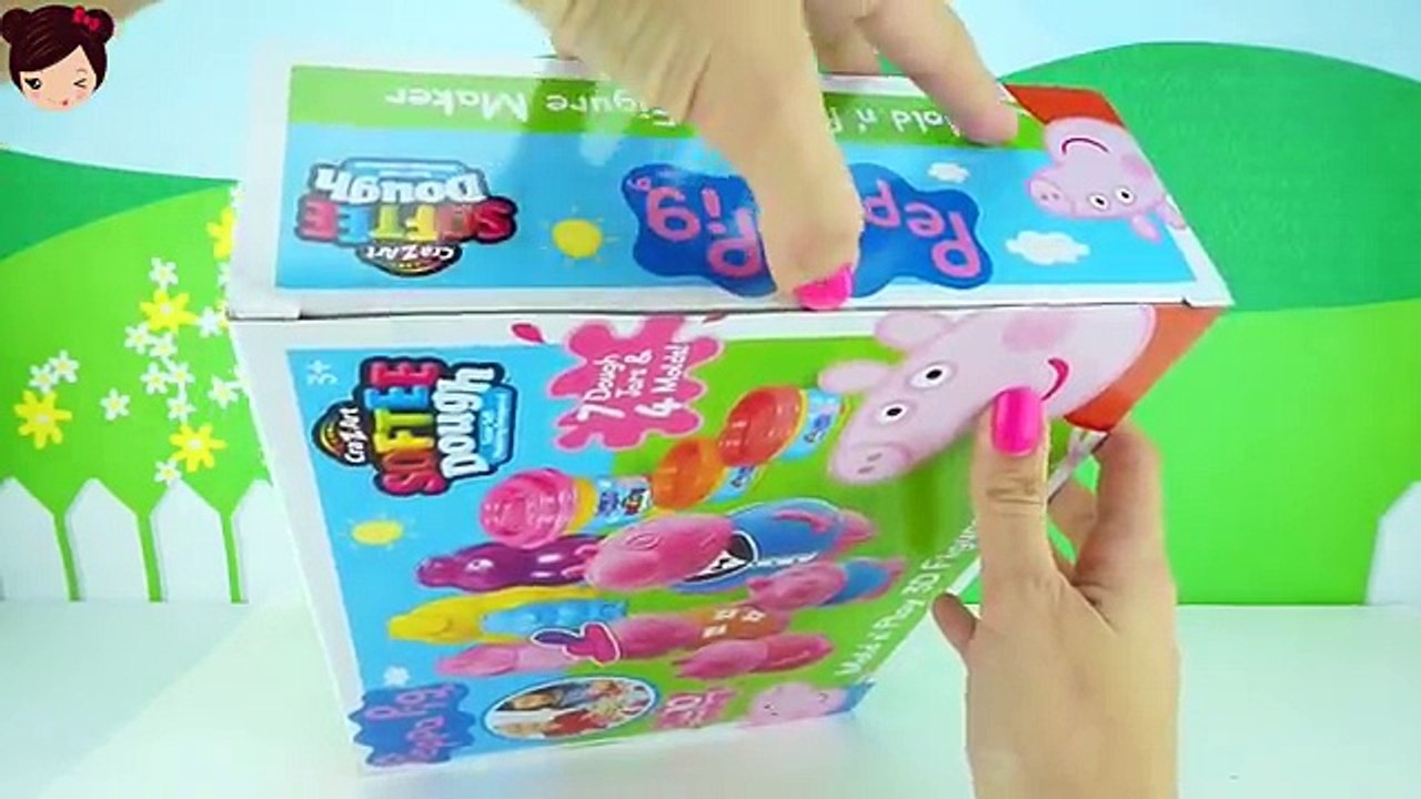 Peppa Pig y Su Familia Juego de Plastilina - Moldes de Play Doh 3D