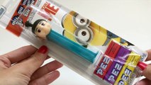 ★ MINIONS PEZ COLLECTION CANDY DISPENSERS ★ DESPICABLE ME PEZ COLLECTION TOY VIDEOS