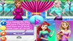 Disney Princess Ariel, Elsa, Anna & Rapunzel Playing Snowballs Full Game HD