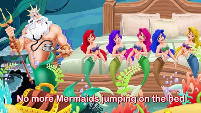 #Five #Little #Mermaids #Jumping On The Bed #Nursery #Rhymes and more