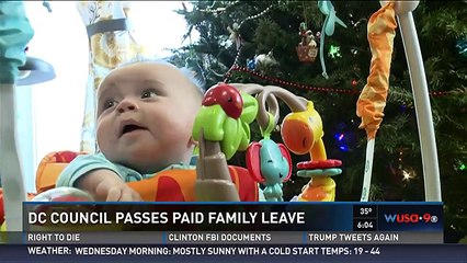 D.C. Council passes paid family leave bill