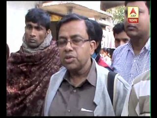 Ambikesh visits kakdwip teacher who was allegedly beaten up by a TMC leader