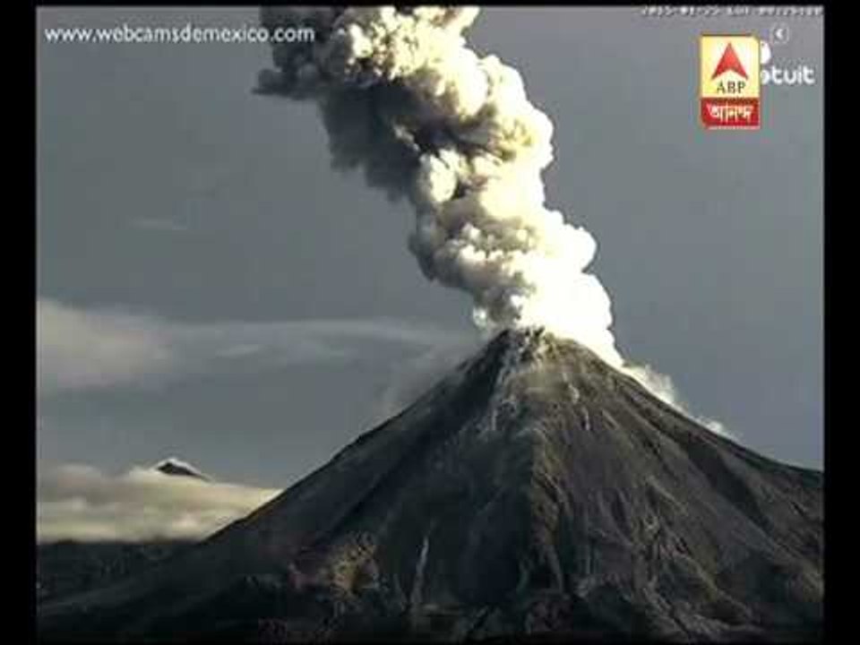 colima volcano at West Mexico