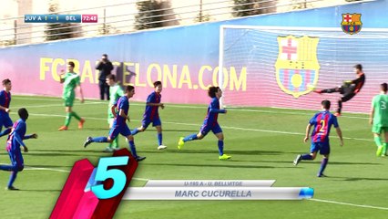 FCB Masia-Academy: Top goals 17-18 december