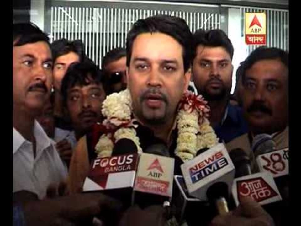 anurag thakur attacks Bengal Govt