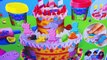 Play doh Peppa Pig Birthday Cake Playset Peppa Wutz Geburtstagskuchen Torta de cumpleaños (Unboxing)