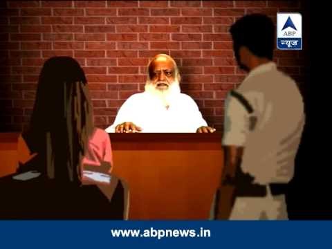 Ahmedabad Police interrogates Asaram and the Surat rape victim confronting each other.