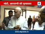 LK Advani meets Narendra Modi during his Gujarat visit