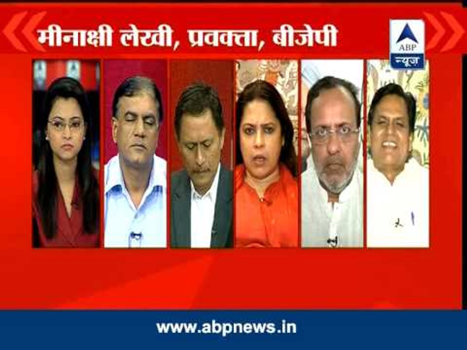ABP News debate Why did Modi keep mum on Muzaffarnagar riots ? video Dailymotion