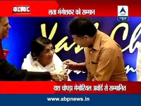 Lata Mangeshkar given Yash Chopra memorial award