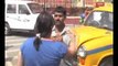 A taxi driver assaulted by a woman passenger at Howrah station