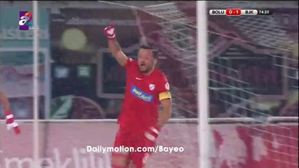 Ozgur Ozkaya Goal HD - Boluspor 1-1 Besiktas - 20.12.2016