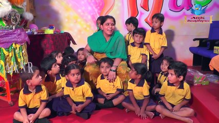 Ma Telugu talliki song with lyrics | School Teacher Sing With Kids | Fun Kids Play School Activities