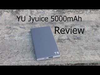 YU Jyuice 5000mAh Power Bank Full Review | AllAboutTechnologies