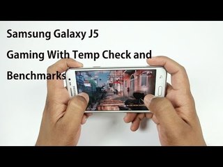 Samsung Galaxy J5 Gaming (HD Games) With Temp check and Benchmarks