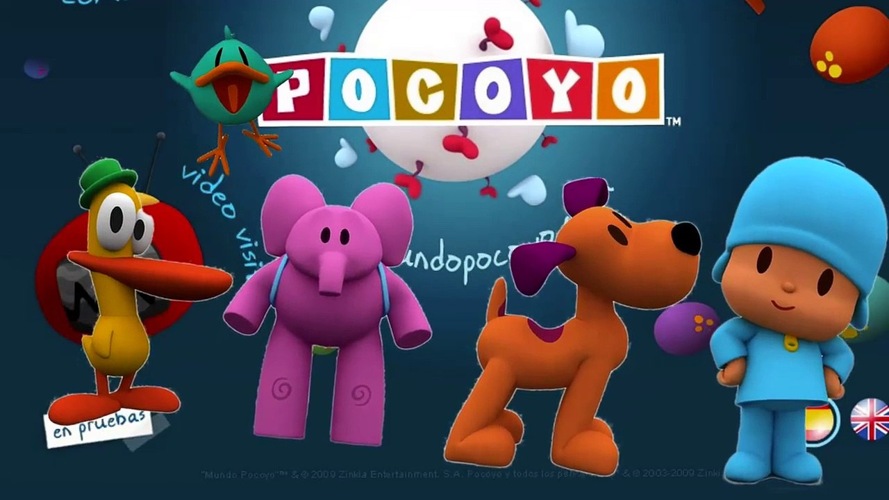 Pocoyo Finger family | Nursery Rhyme for Children | 4K Video